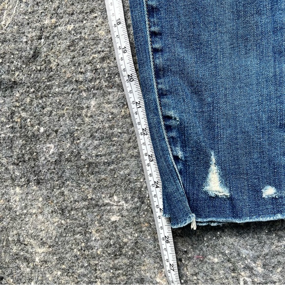 NWOT J.Brand Skinny Jeans, distressed, cropped, high waist CUT 12677 Sz 24 - Picture 7 of 12